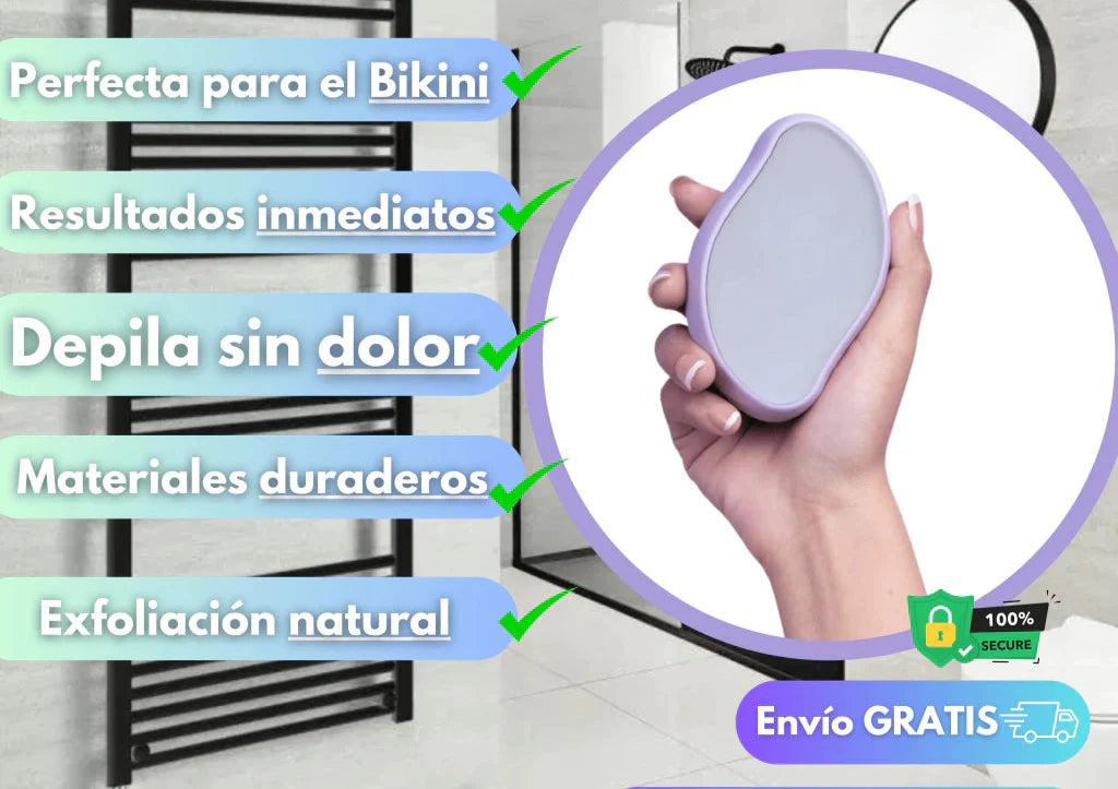 Depiladora de Cristal Safety + Envío gratis [Promo 2x1]